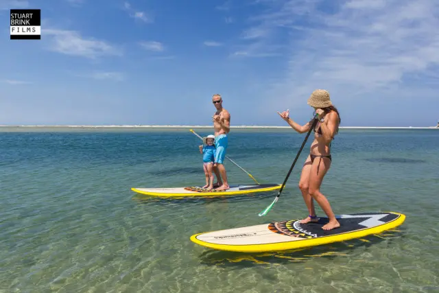 Stand up paddleboarding