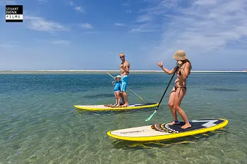Stand up paddleboarding