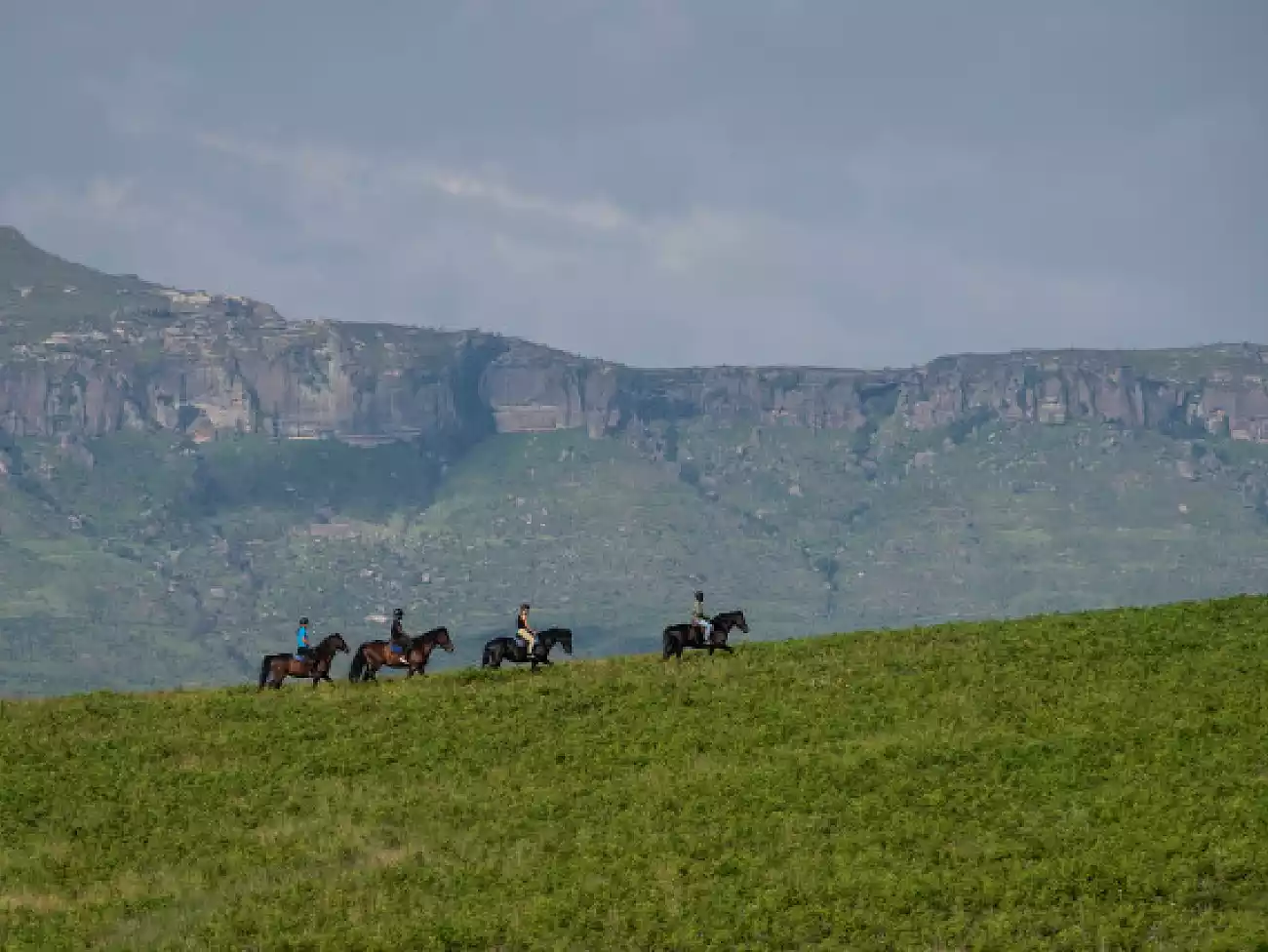 Horse Riding in the Drakensberg