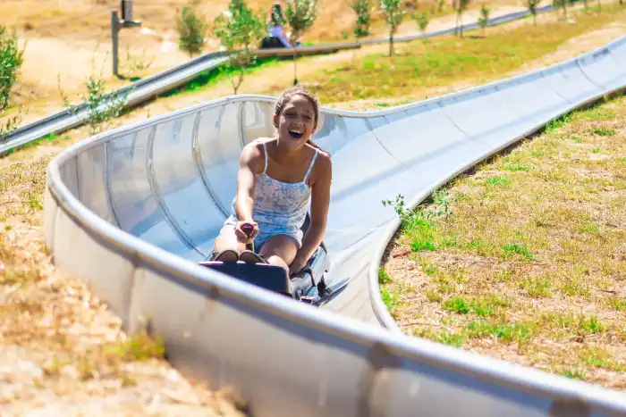 Tobogganing