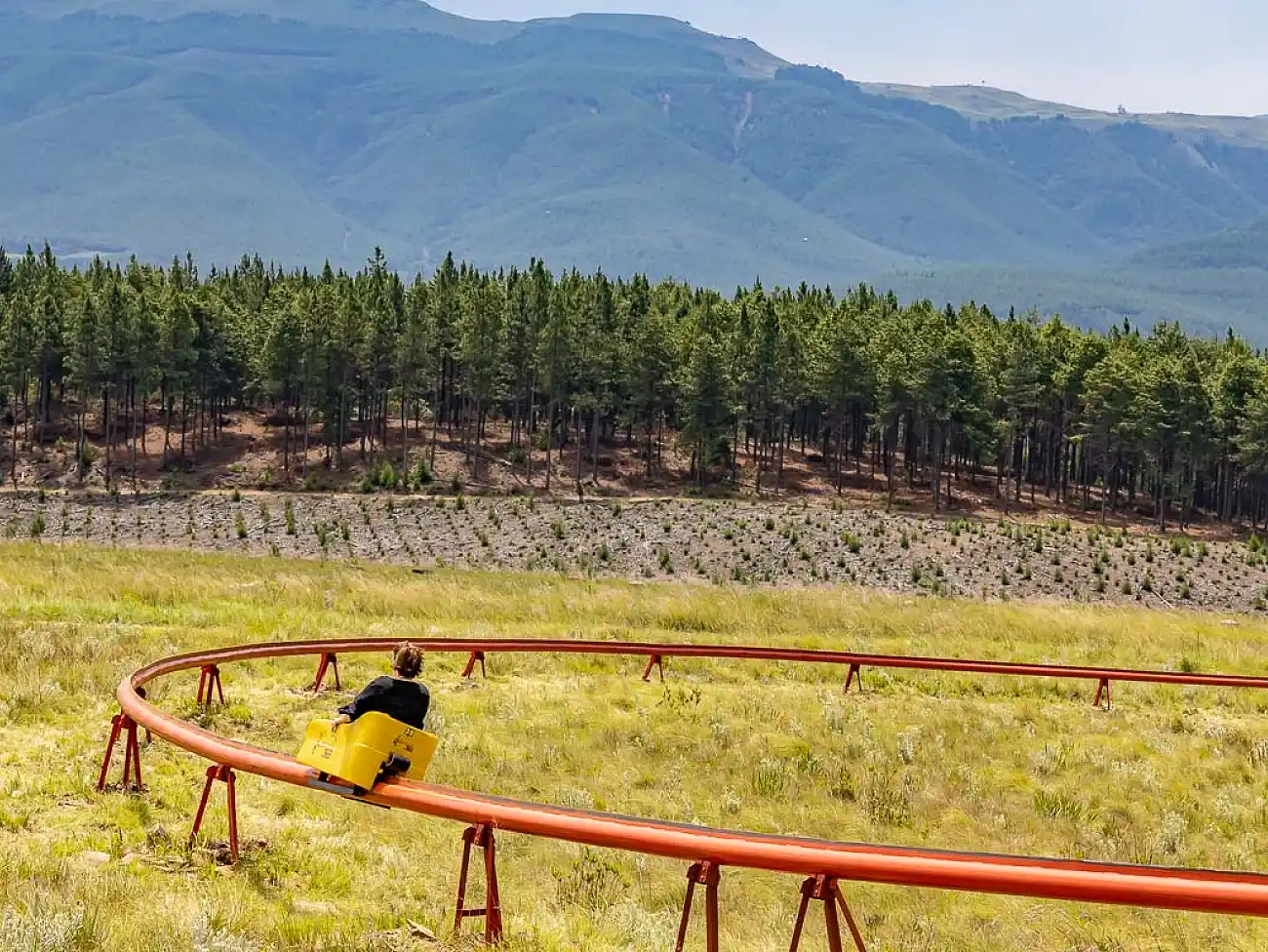Tobogganing in the Sabie River Valley