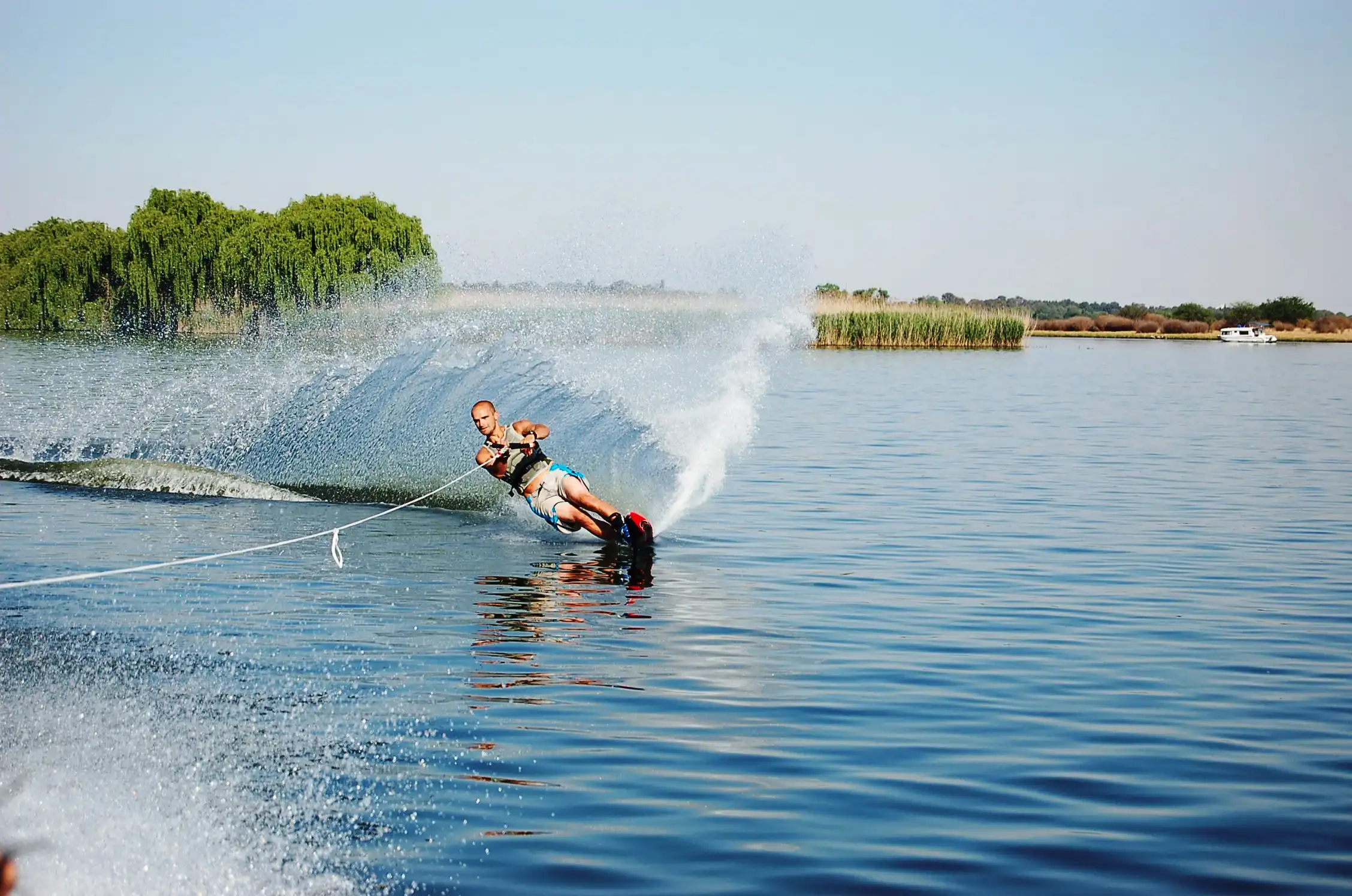 Waterskiing