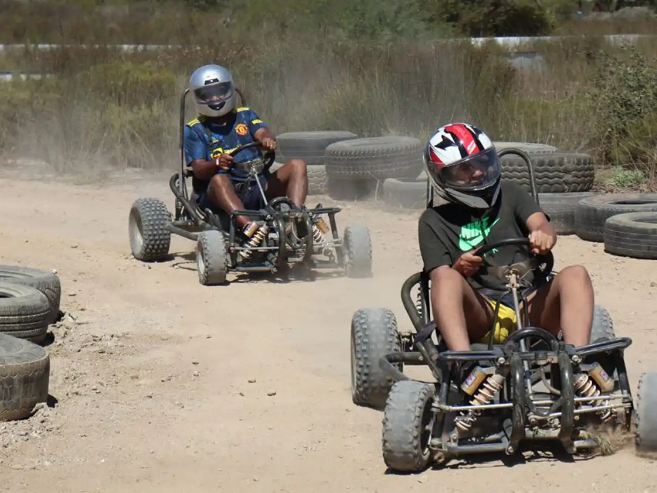 Karting on the West Coast