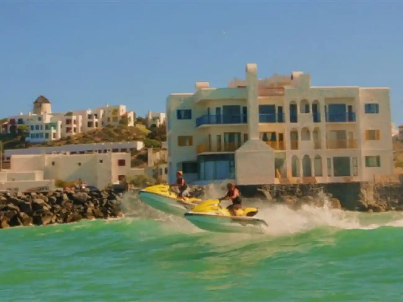 Jet Skiing on the West Coast 