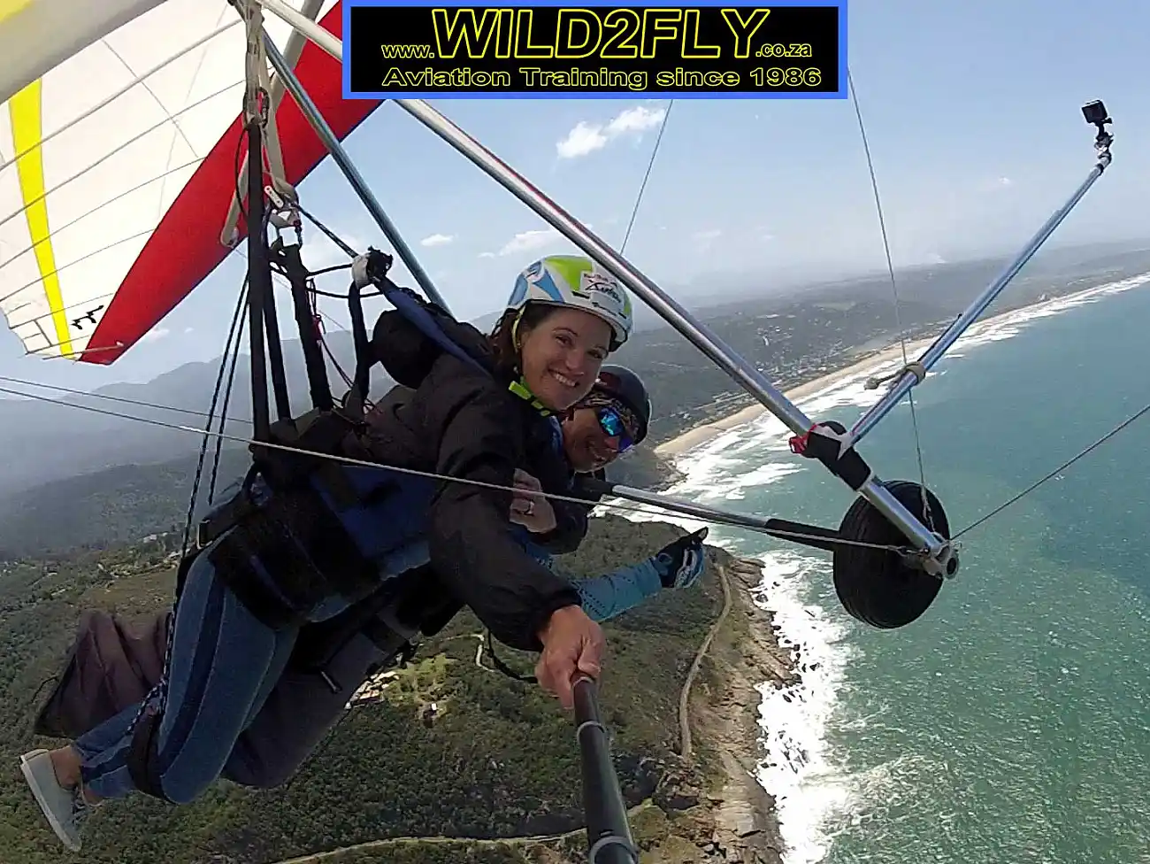 Hang Gliding Over the Outeniqua Mountains