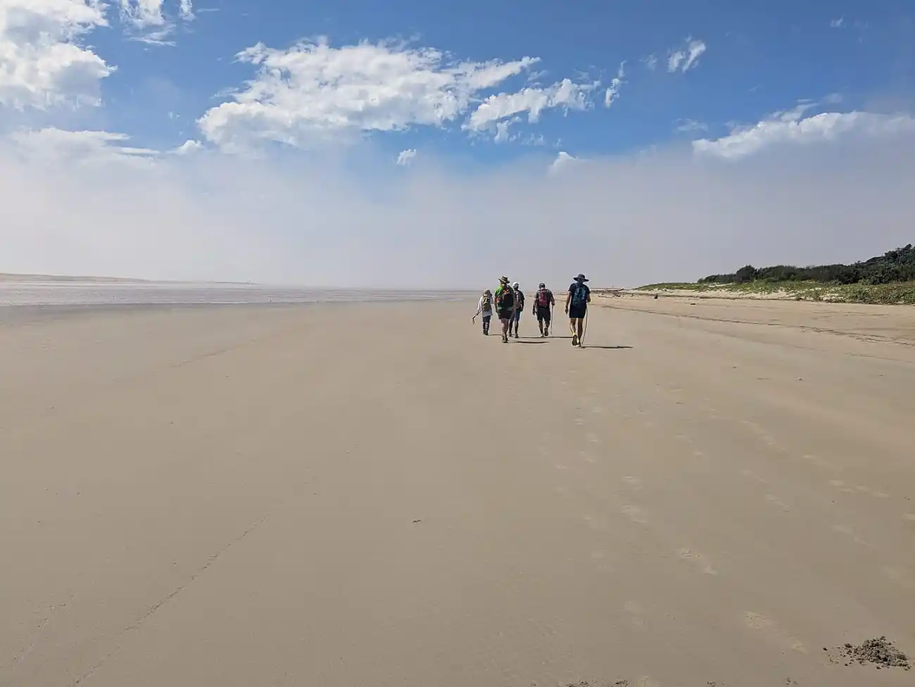 Slackpacking in Wild Coast Sun