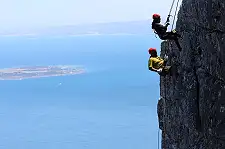 Abseiling