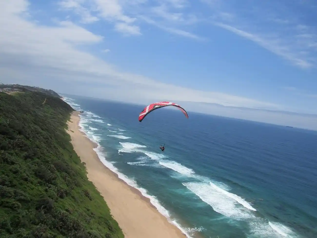 Paragliding in Durban