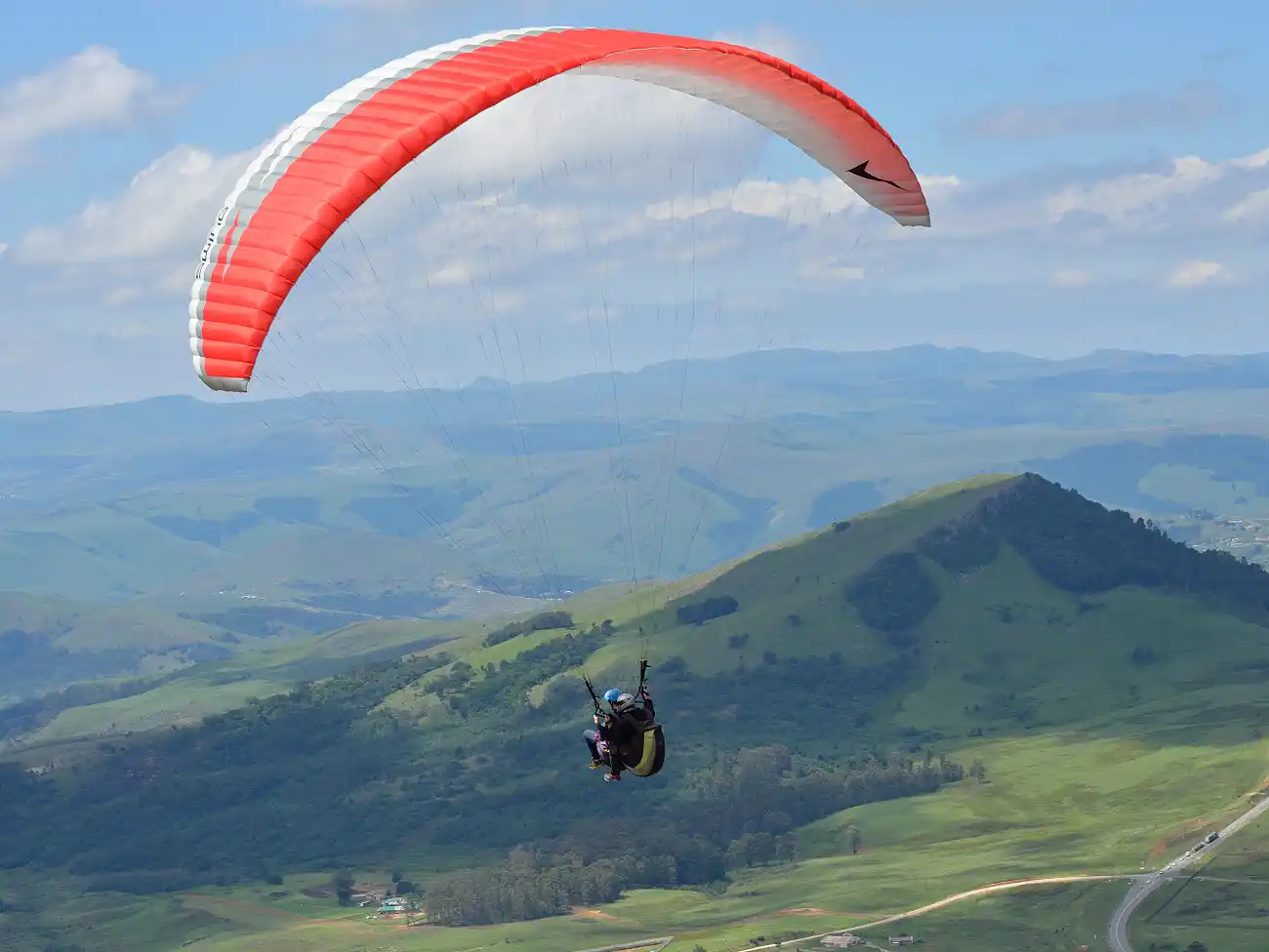 Paragliding in Bulwer