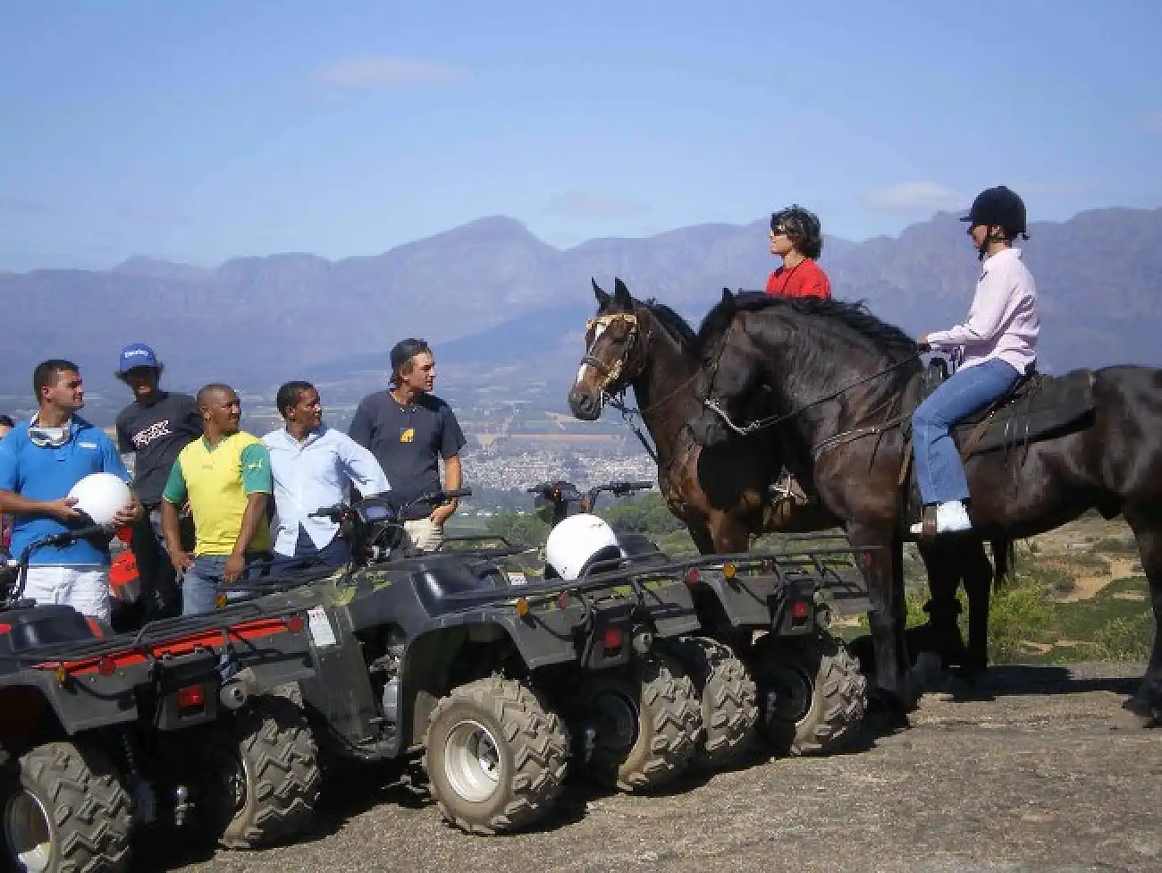 Quad Biking in the Drakenstein Mountains