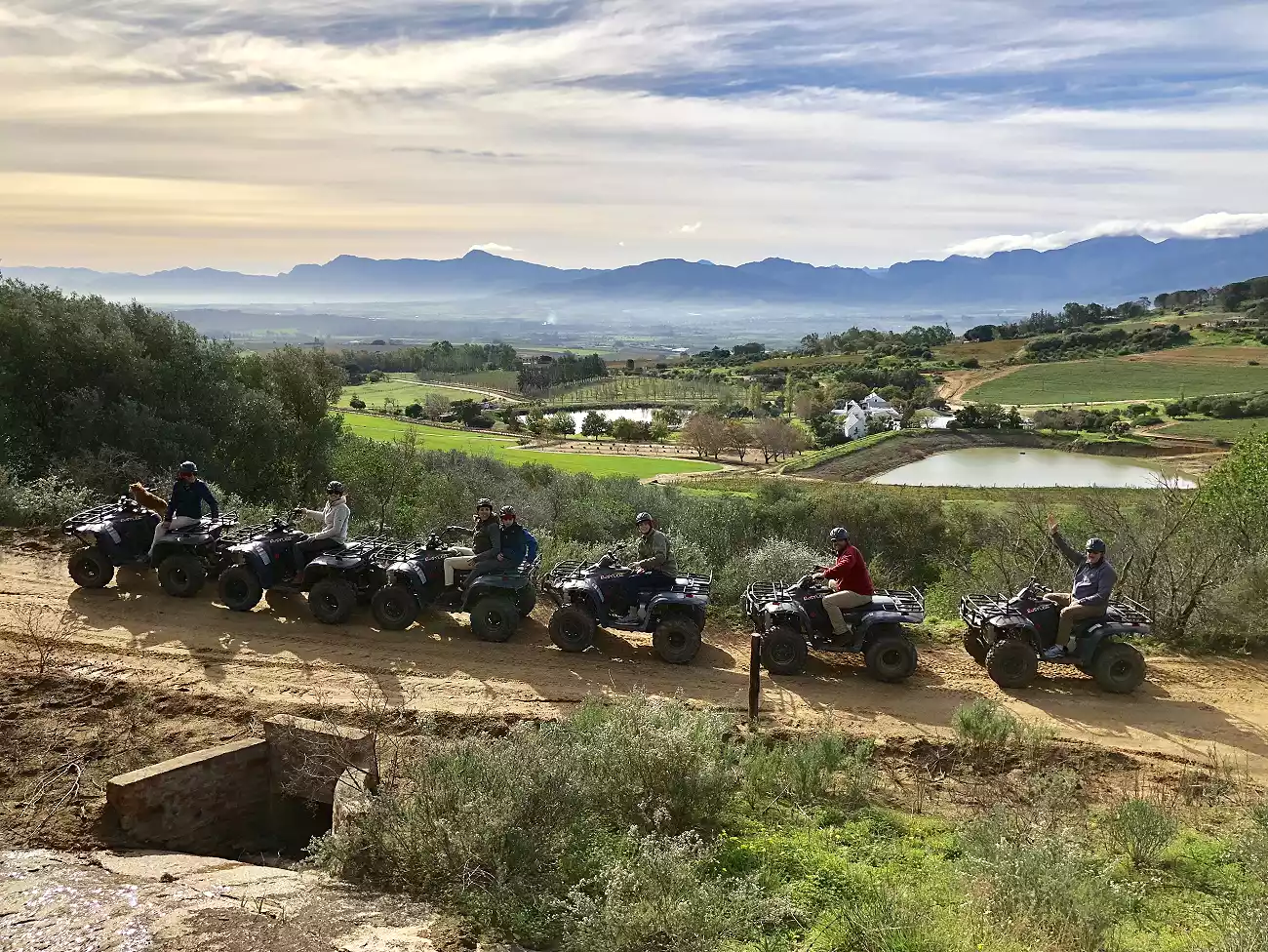 Quad biking in Paarl