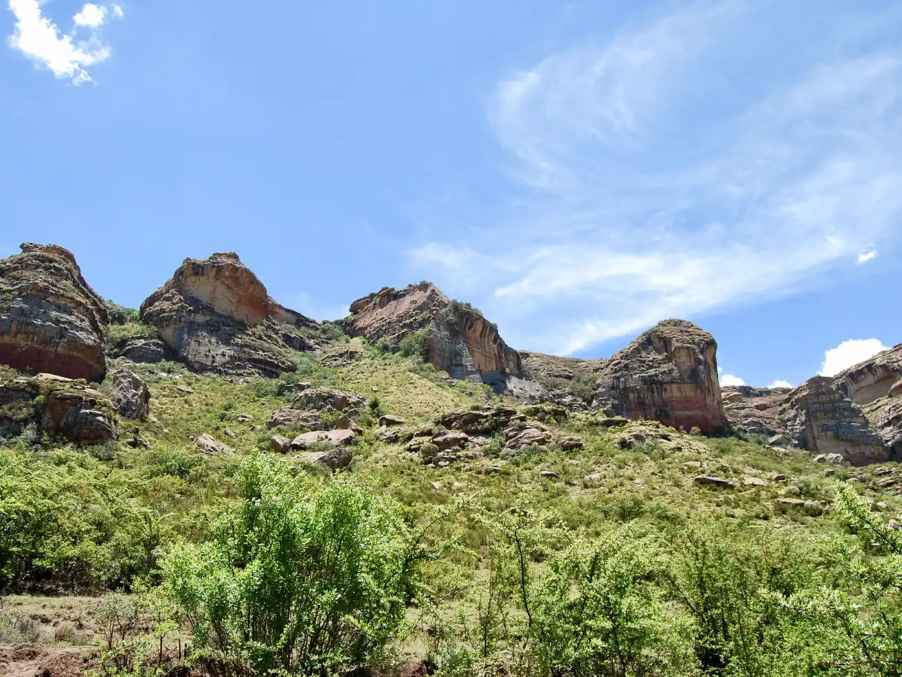 Guided Hiking in the Maluti Mountains