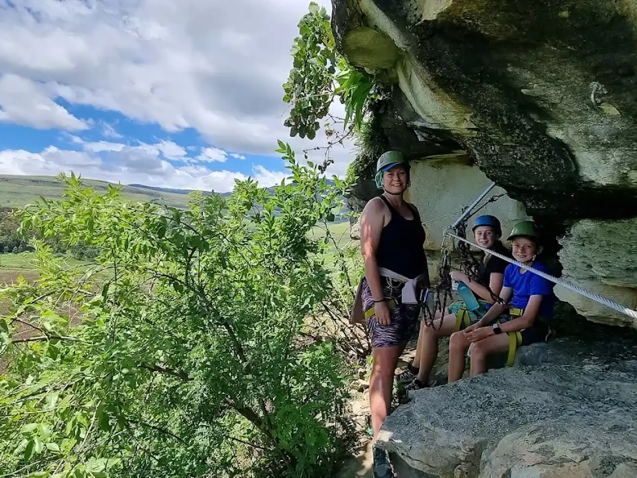 Zip Line in the Central Drakensberg