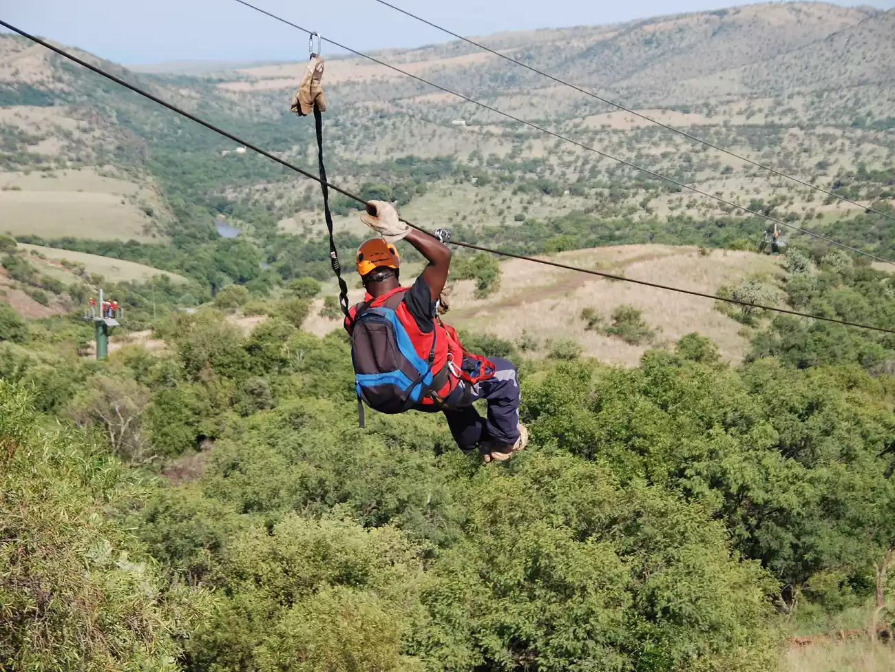 Aerial Cable Trail in the North West