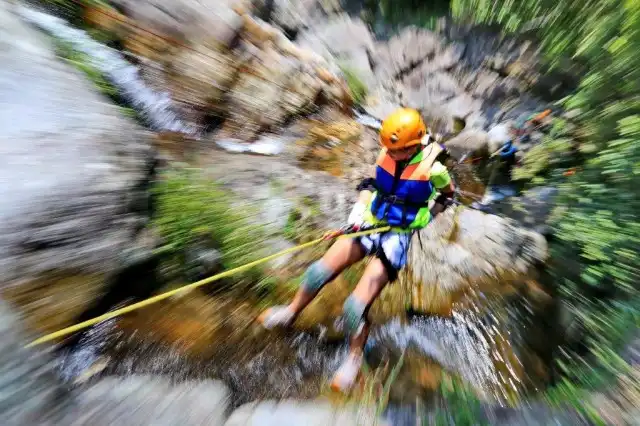 Abseiling