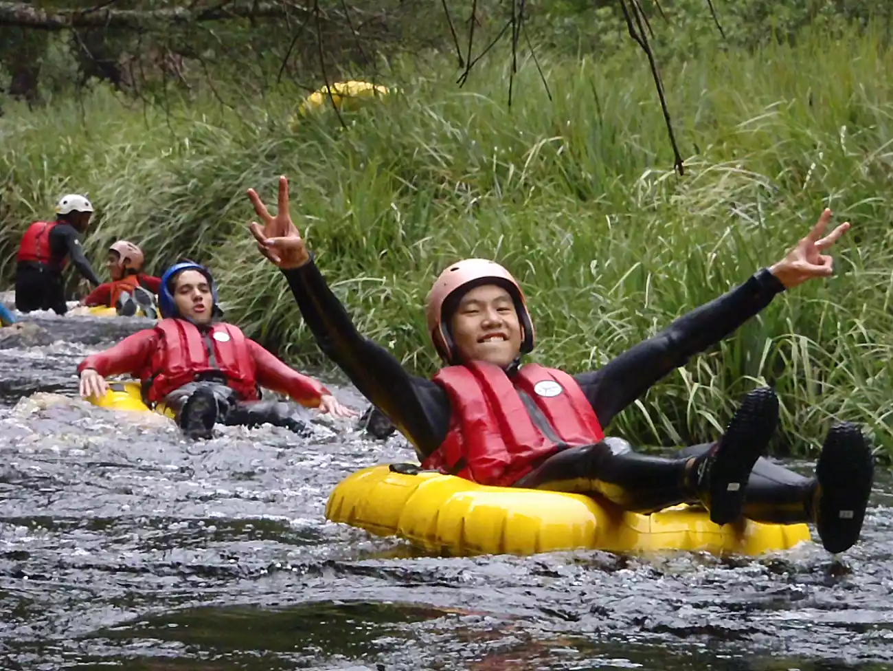 Tubing in the Drakensberg