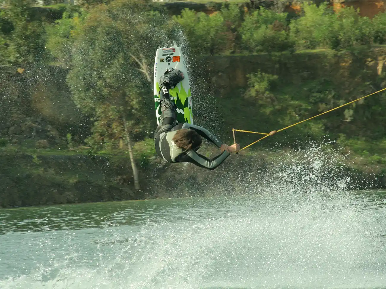 Cable Waterskiing in the Cape Winelands