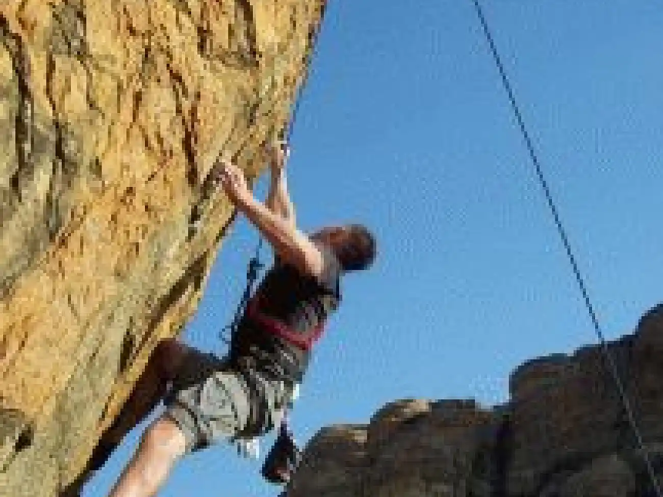 Abseiling in the Drakensberg