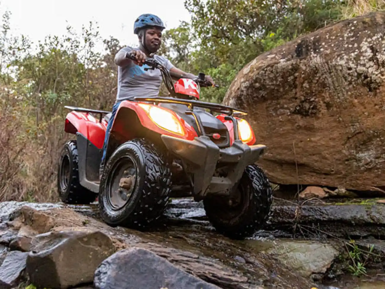 Quad Biking in the Central Drakensberg