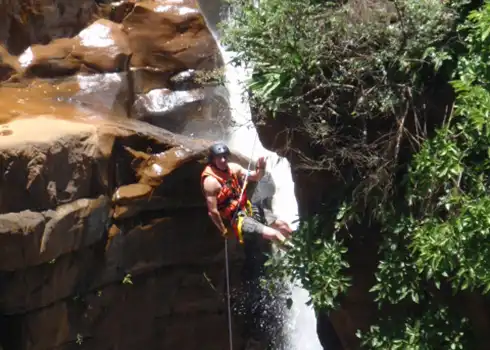 Abseiling