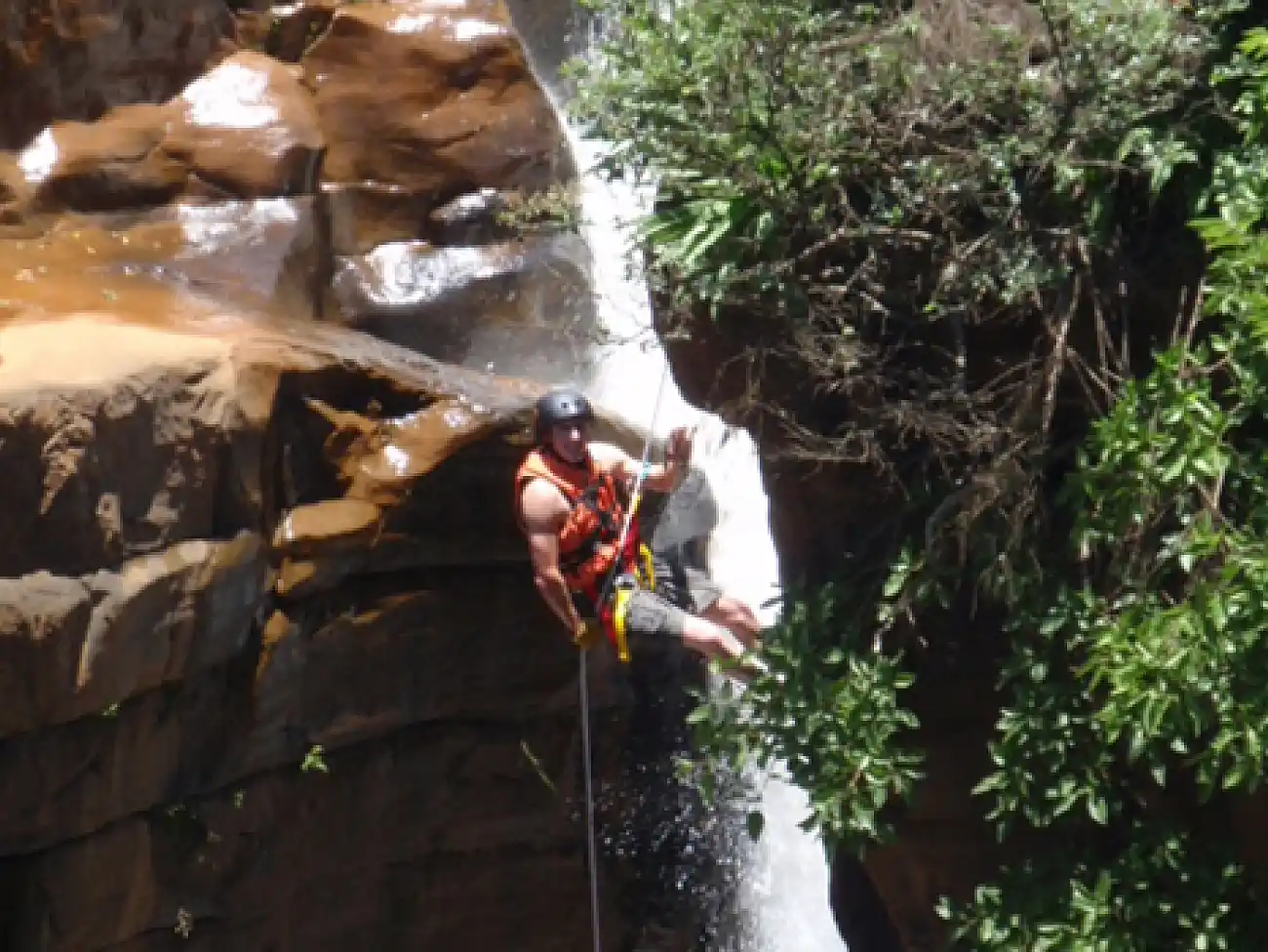 Abseiling in Sabie