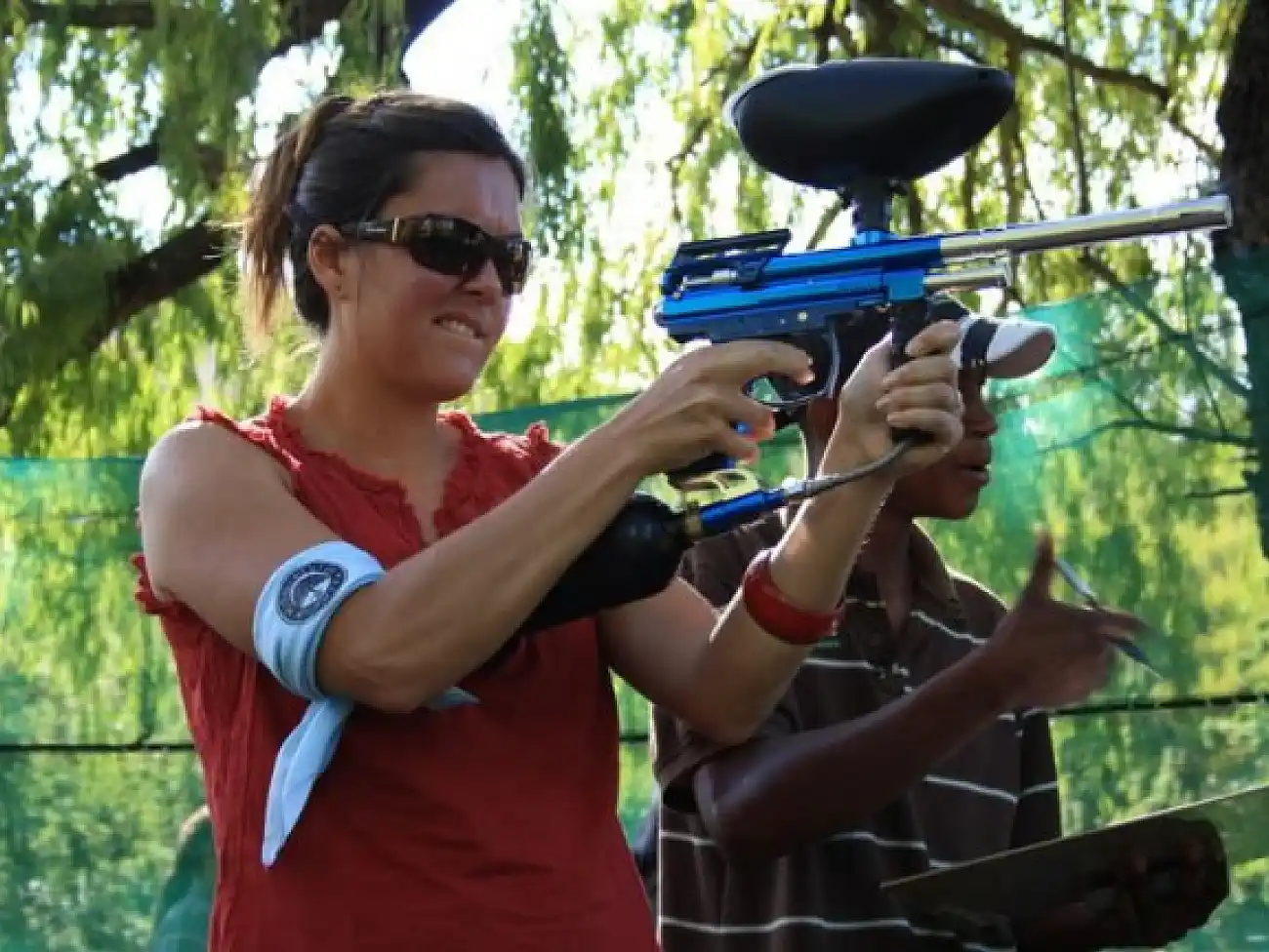 Paintball in the Blyde River Canyon