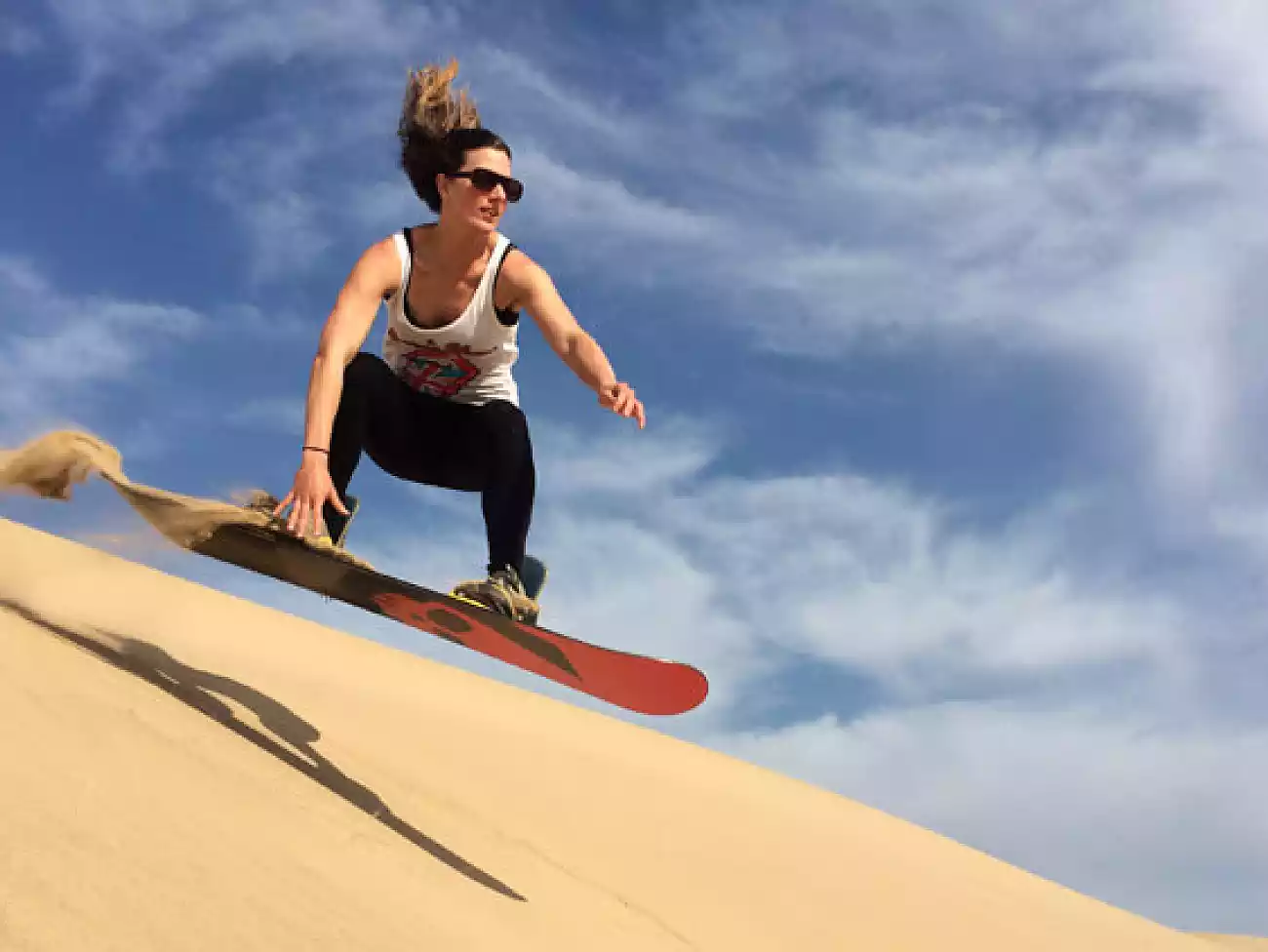 Sandboarding in the Overberg