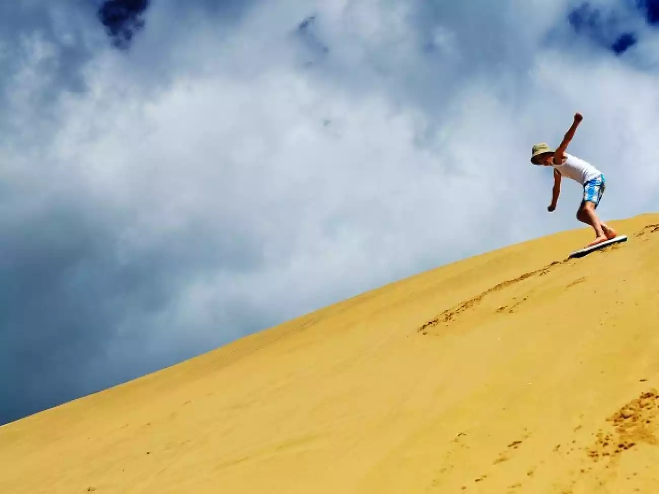 Sandboarding in Hermanus 