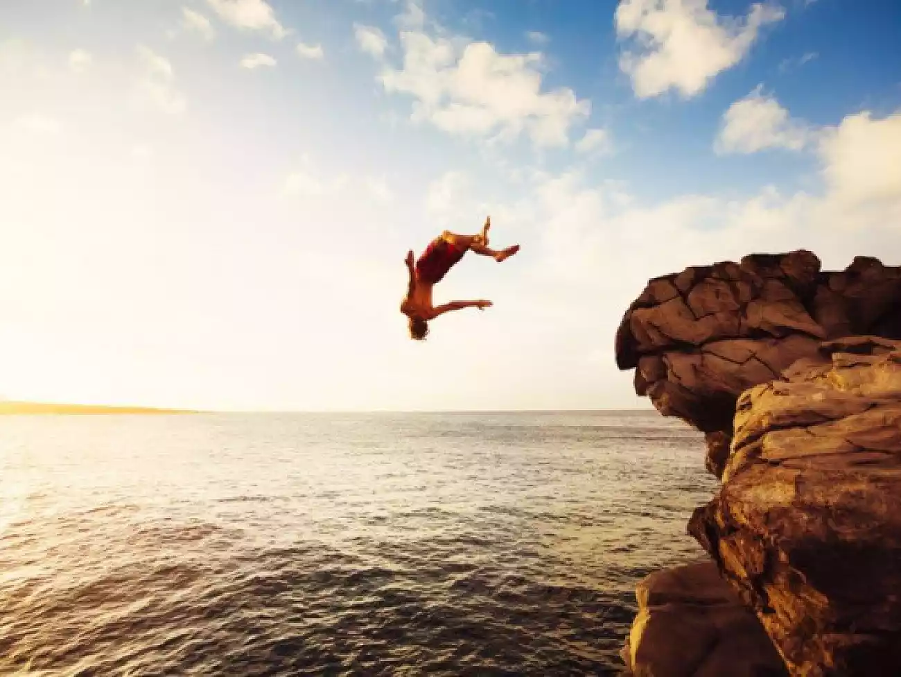 Cliff Jumping on the Garden Route