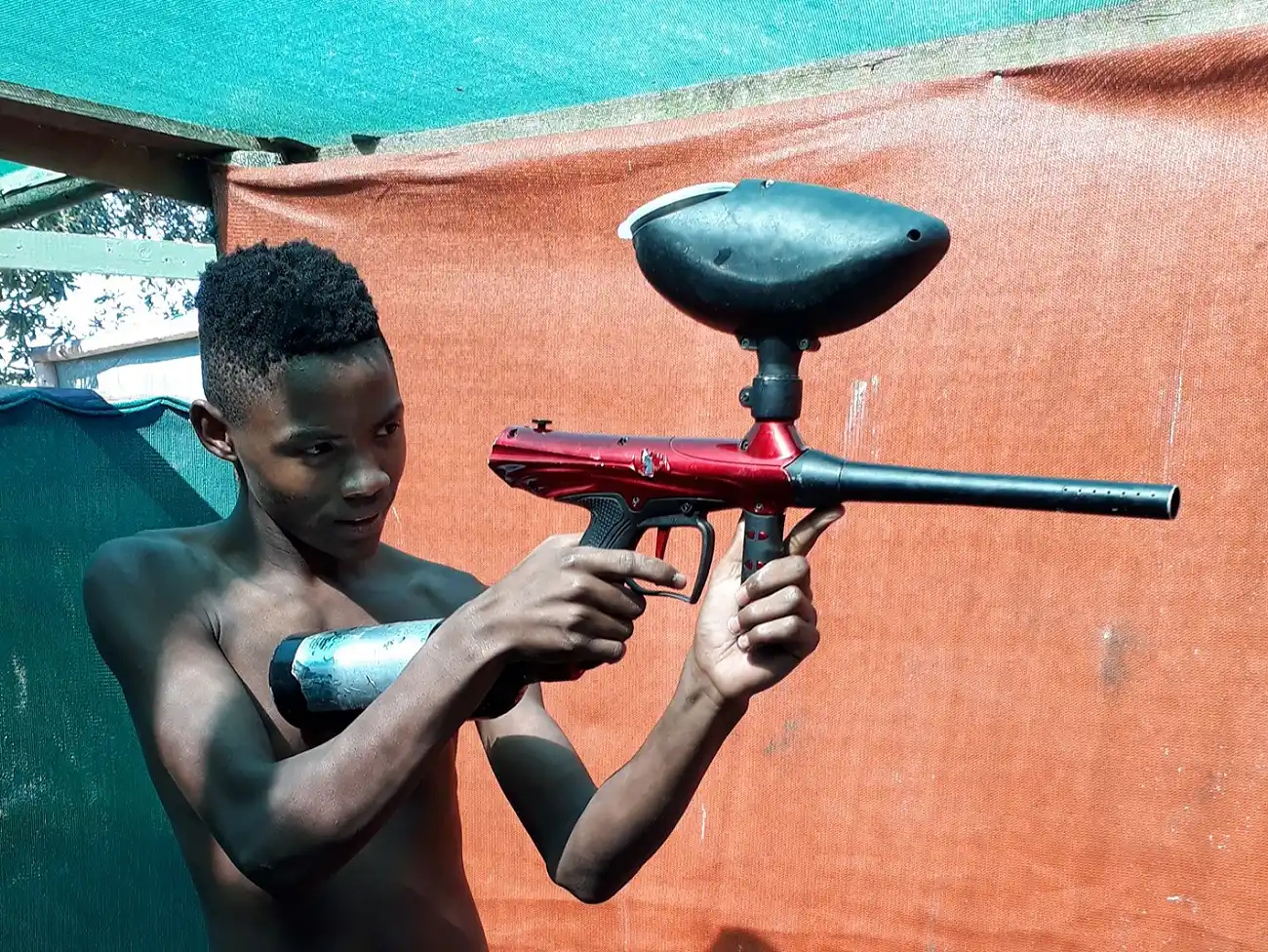 Paintball at Langebaan Lagoon