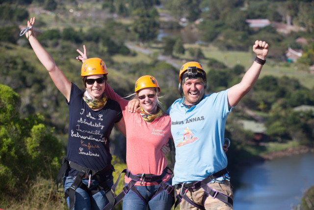 Abseiling