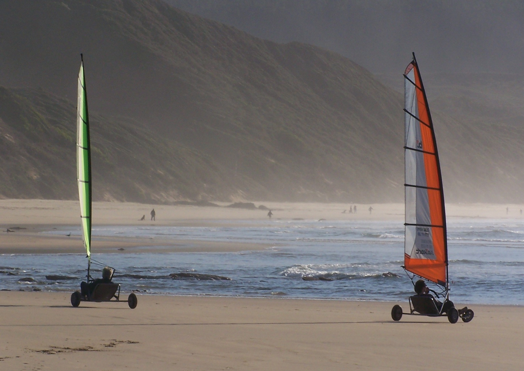 Blokart Sailing