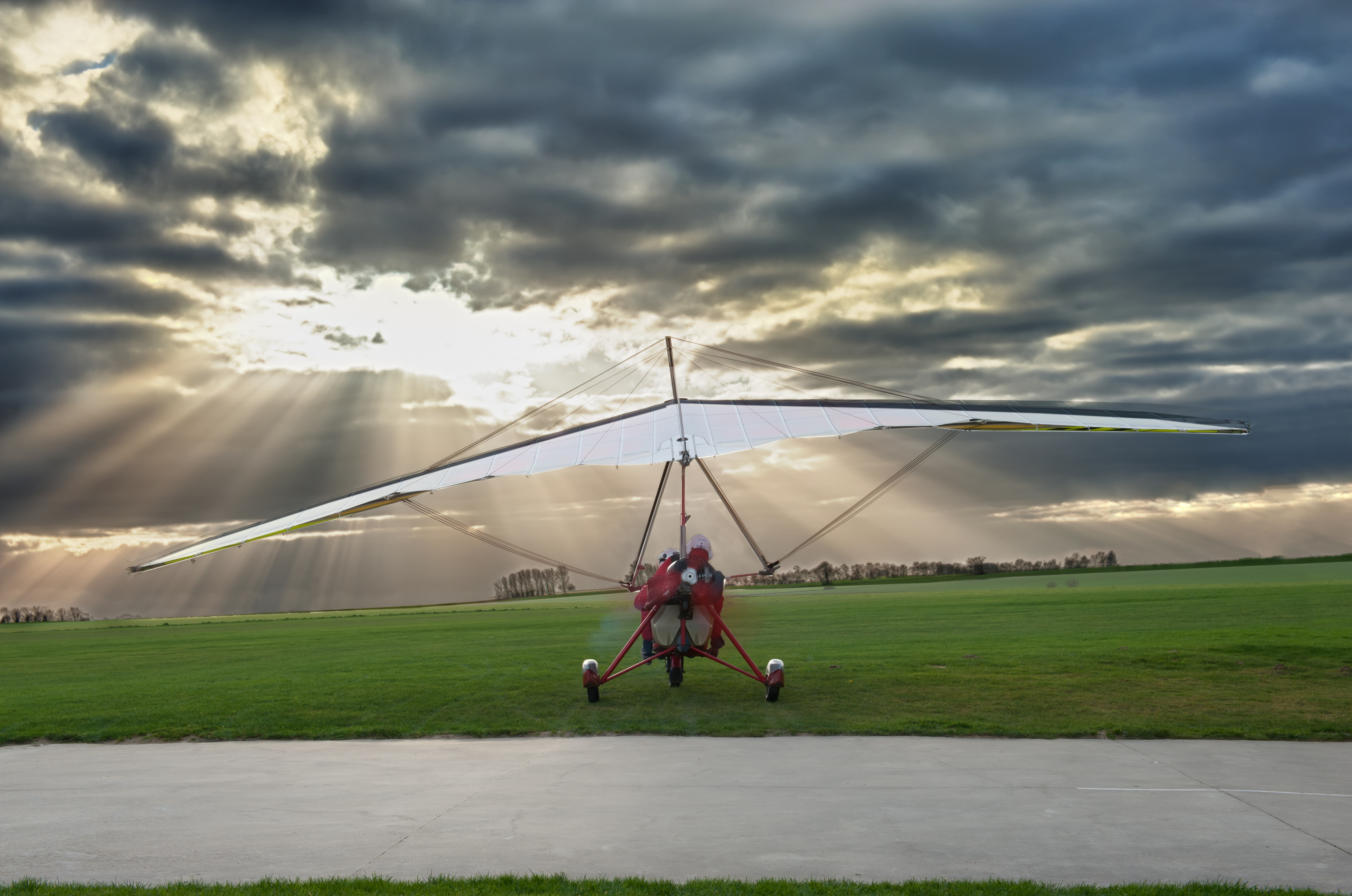Microlight Flying