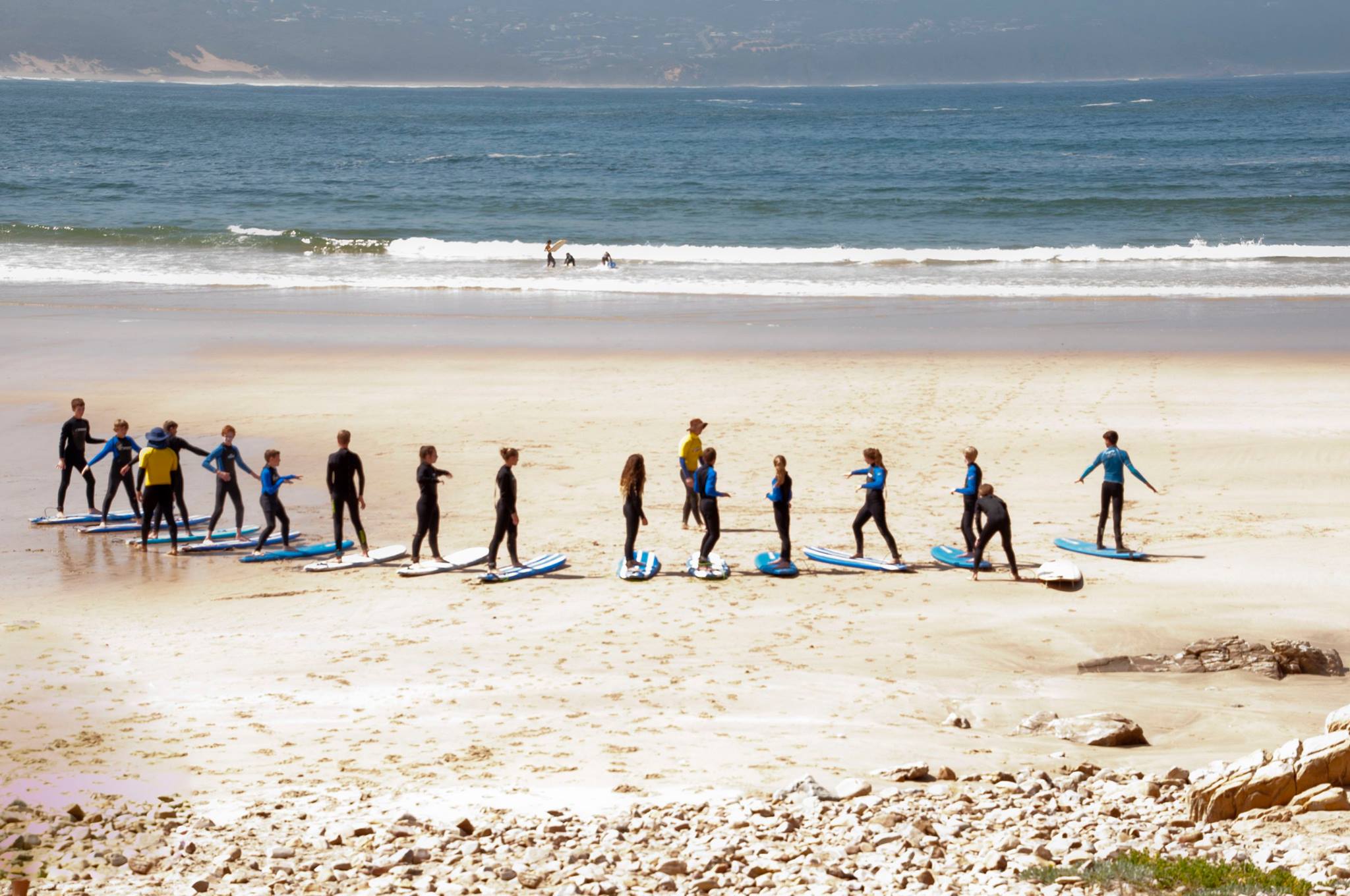Surfing in Durban