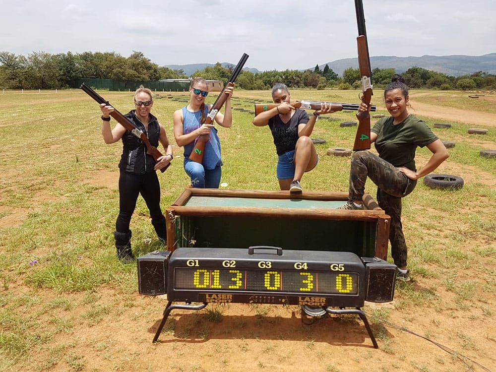 Laser Clay Pigeon Shooting