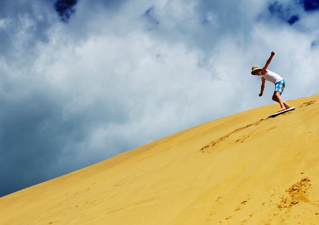 Sandboarding